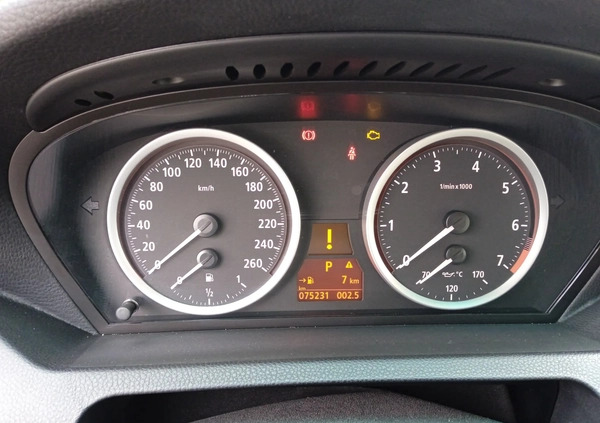 BMW Seria 6 cena 64999 przebieg: 75000, rok produkcji 2007 z Pobiedziska małe 466